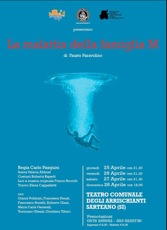 La malattia della famiglia M - Spettacoli teatrali in Toscana
