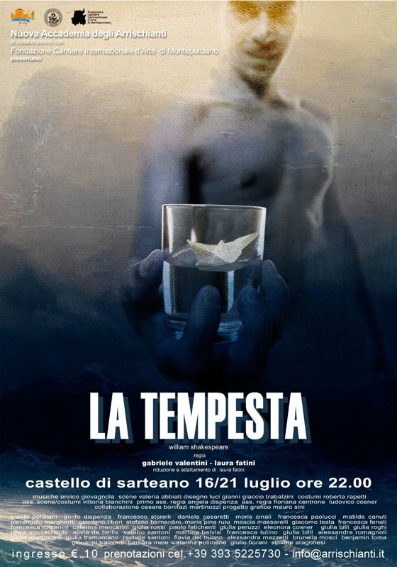 La Tempesta - Spettacoli teatrali a Sarteano