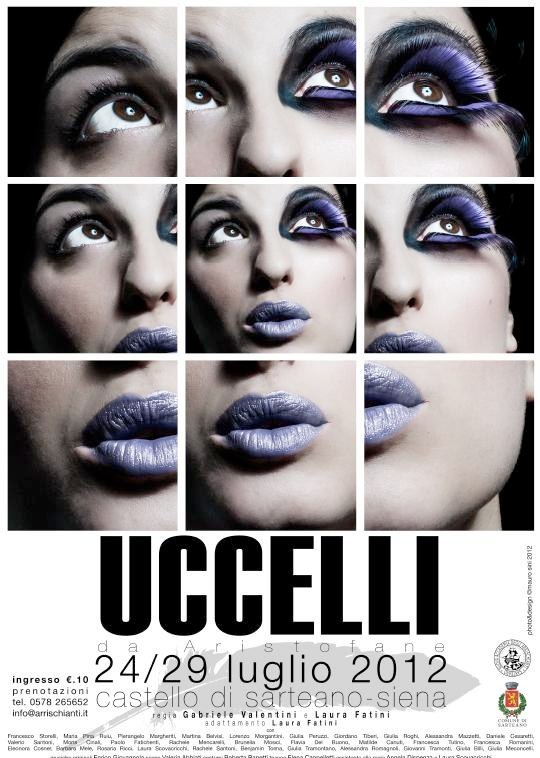Uccelli, spettacolo teatrale, nuova accademia degli Arrischianti di Sarteano